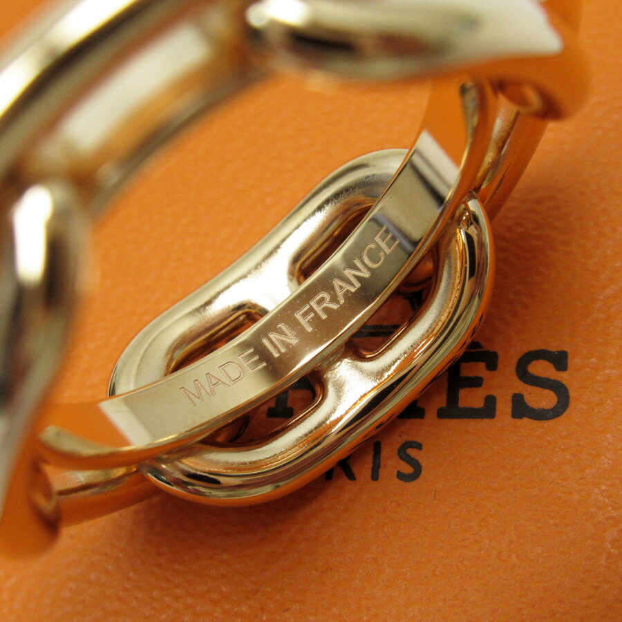 楽天市場】エルメス HERMES スカーフリング シェーヌダンクル ピンク