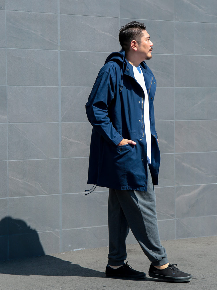 楽天市場】モッズコート メンズ 大きいサイズ コート フード付き