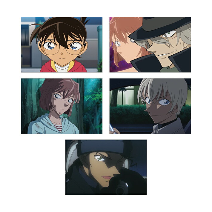 楽天市場】名探偵コナン ポストカードセット 5枚入り B柄 115506 [M便