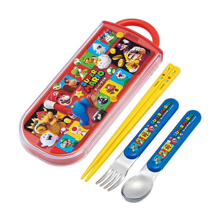 楽天市場】スーパーマリオ 抗菌食洗対応トリオセット TACC2AG [M便 1/2