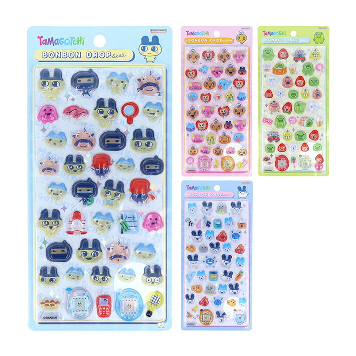 楽天市場】たまごっち ボンボンドロップシール 4種 [M便 1/6