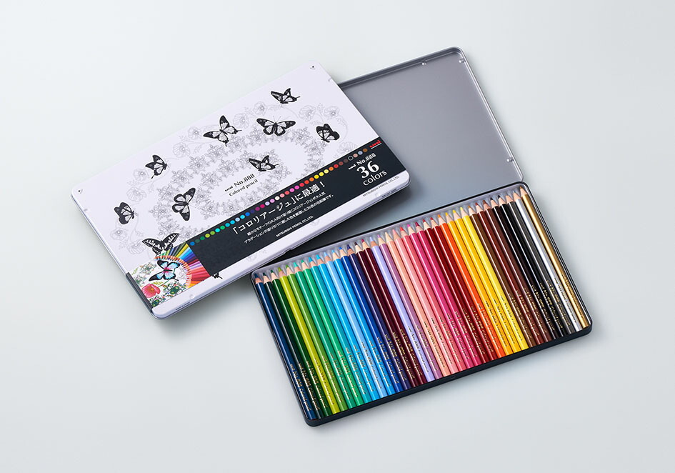 楽天市場】色鉛筆 『No.888』 36色セット コロリアージュ(大人の塗り絵