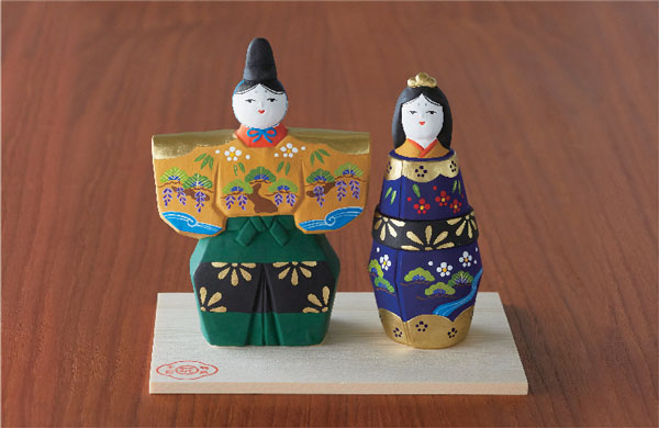 楽天市場】「玩具工房」雛人形 立雛（木彫型） : 和食器と和雑貨のお店