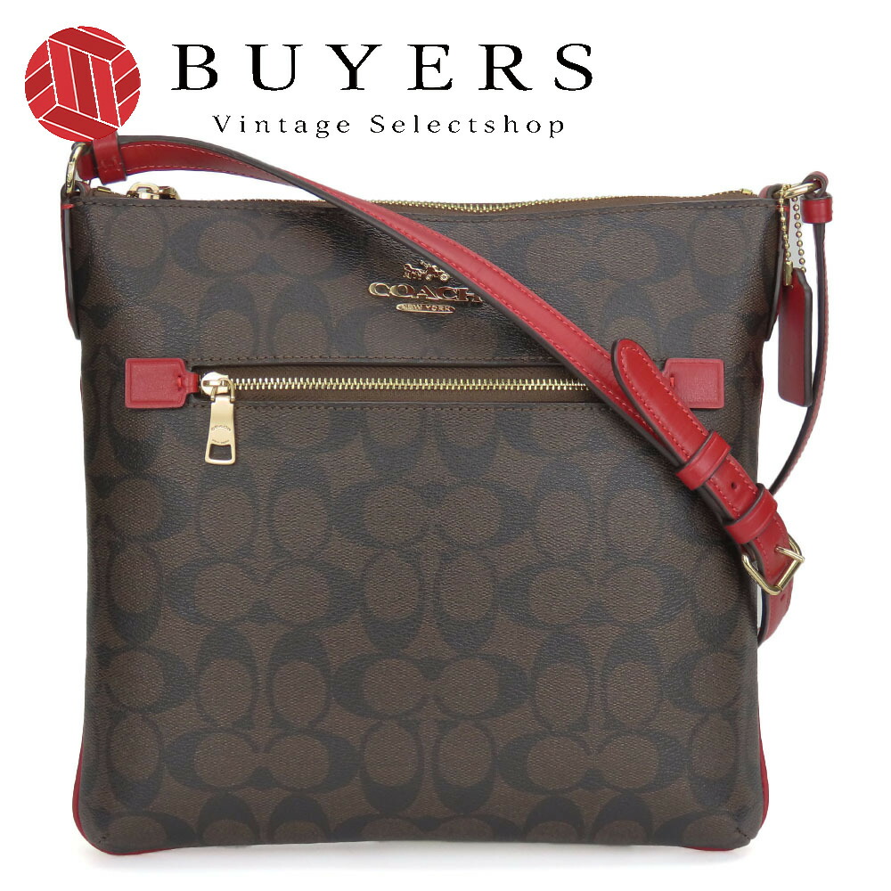 楽天市場】【中古】 コーチ ショルダーバッグ C1554 シグネチャー PVC