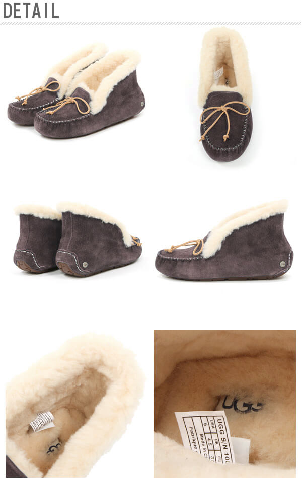 楽天市場】UGG 通販/正規品 アグー アグ モカシンシューズ ファー