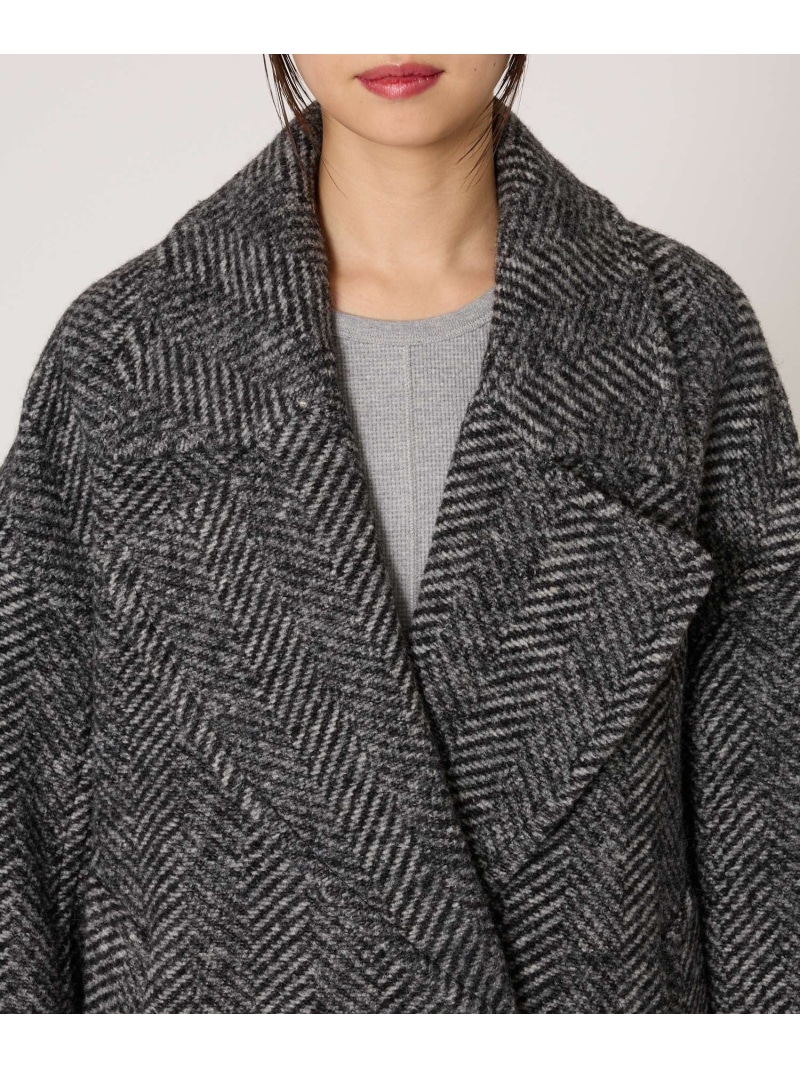 楽天市場】【SALE／30%OFF】ヘリンボーンミドルコート BABYLONE