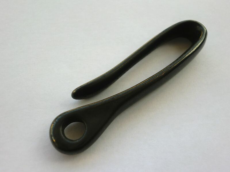 楽天市場】真鍮製(黒塗り ダール加工）釣り針 ベルトフック