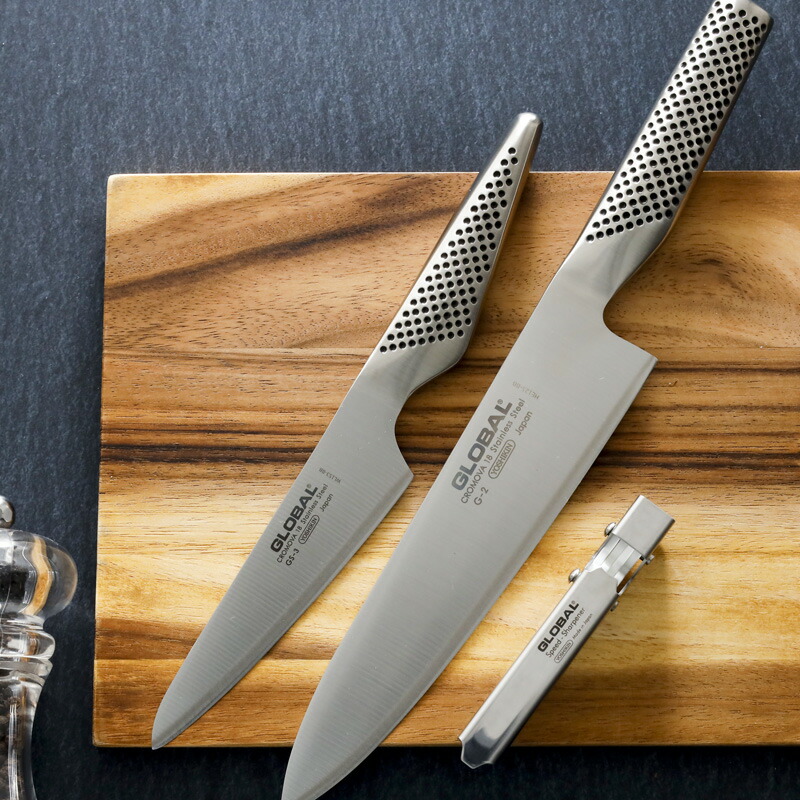 楽天市場】《 豪華特典付き 》 包丁セット GLOBAL 「 牛刀3点セット