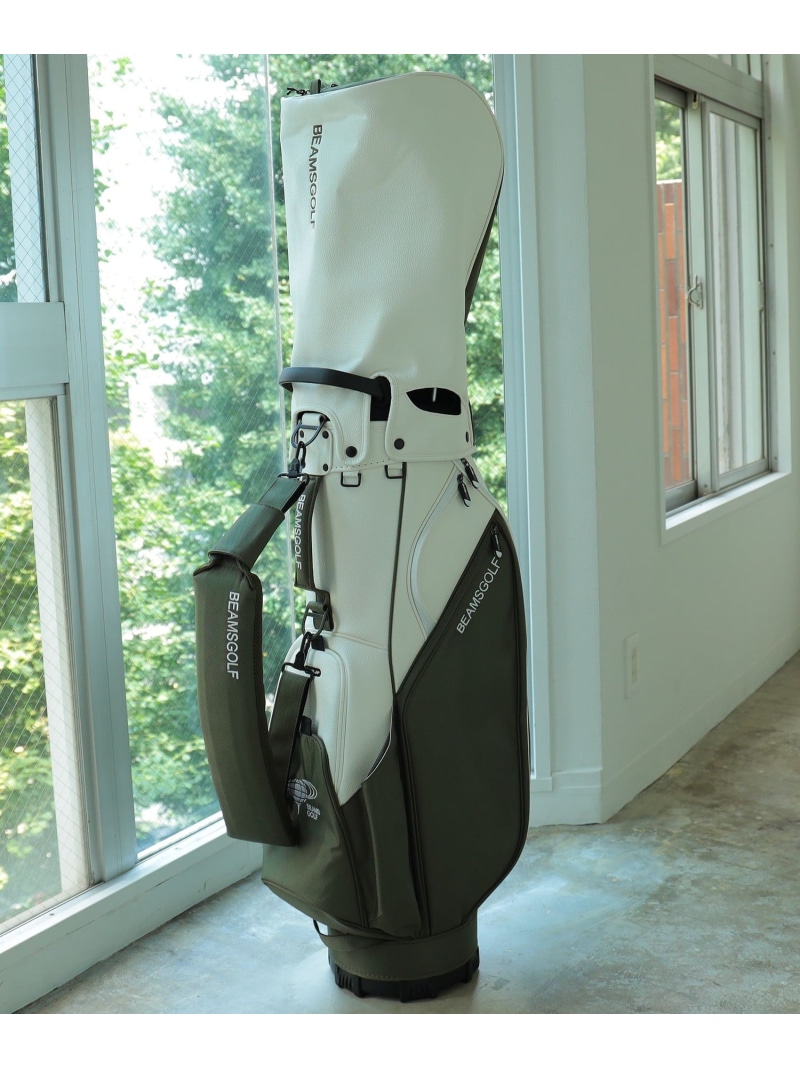 楽天市場】バイカラー エイトハーフ キャディバッグ BEAMS GOLF