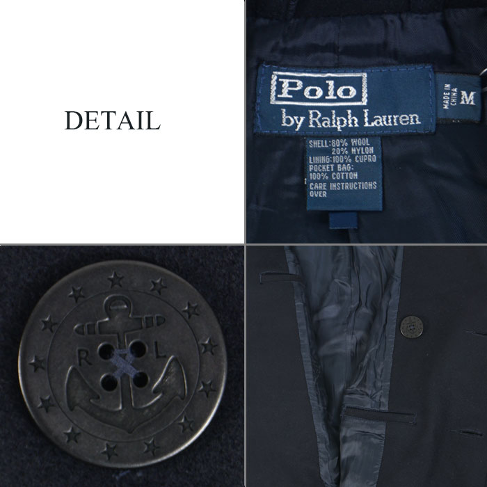 楽天市場】ラルフローレン POLO Ralph Lauren 10ボタン ピーコート P