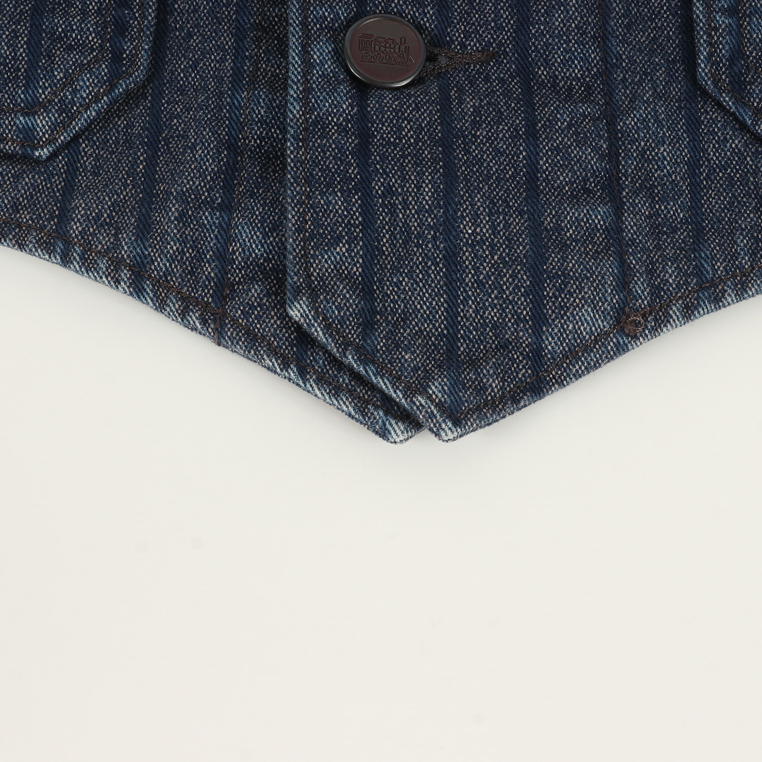 楽天市場】RRL ダブルアールエル ベスト サイズ:M インディゴ 杢