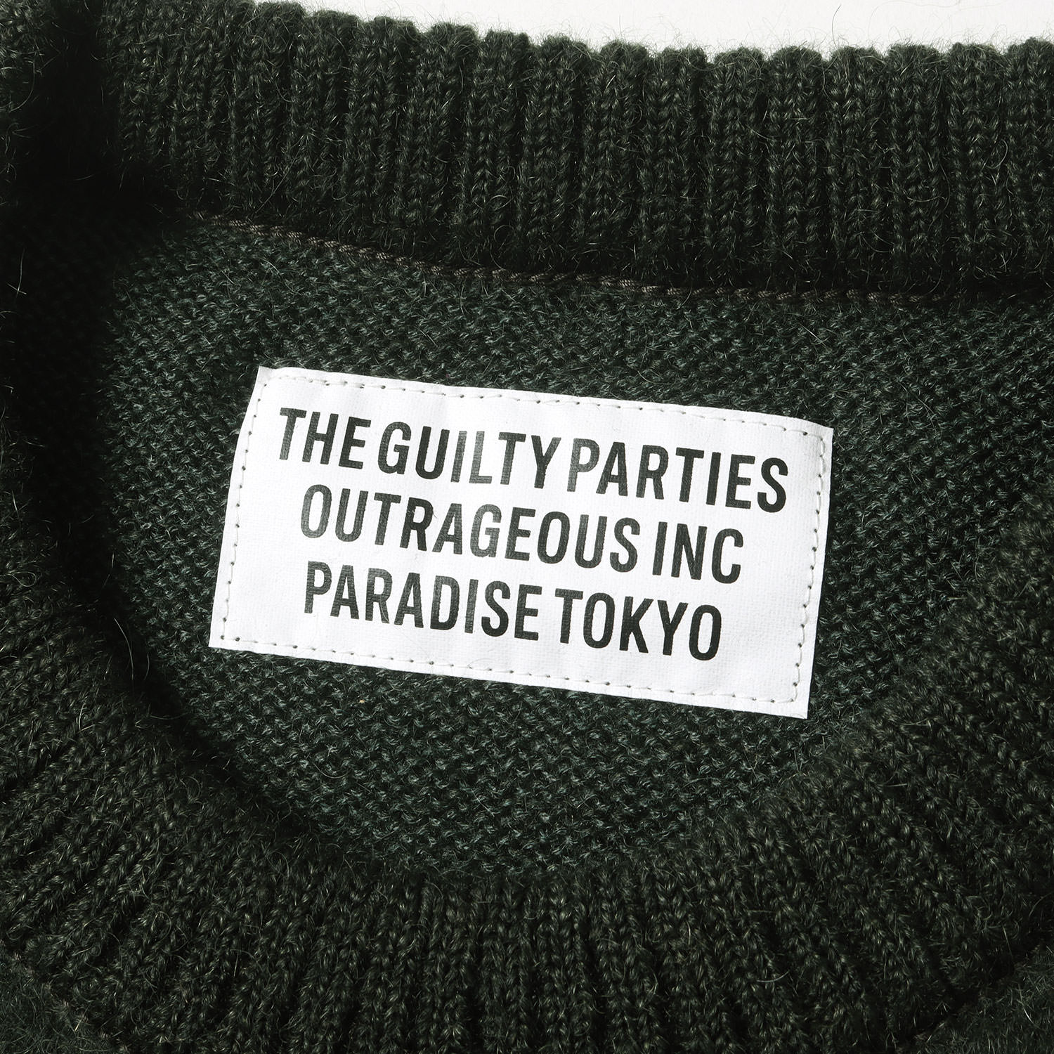 楽天市場】WACKO MARIA ワコマリア ニット サイズ:M 23AW ロゴ刺繍