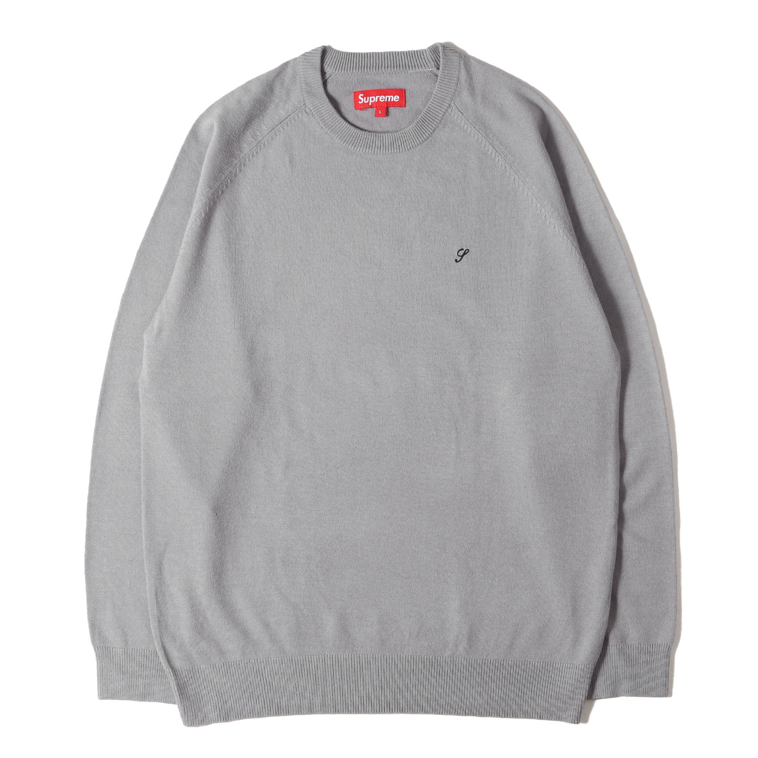 楽天市場】supreme クルーネック グレーの通販