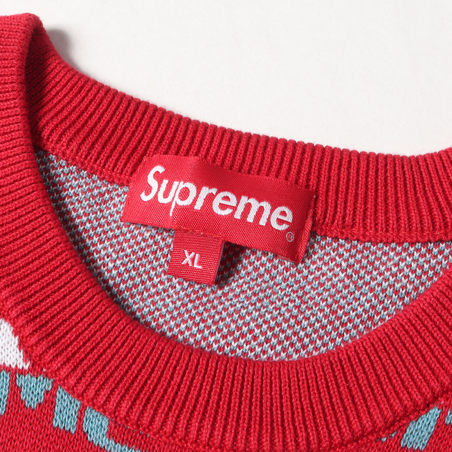 楽天市場】Supreme シュプリーム ニット ブランドロゴ 柄 クルーネック