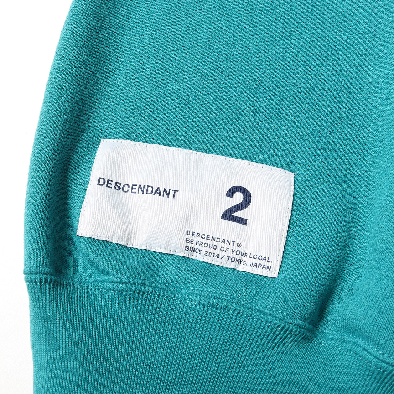 楽天市場】DESCENDANT ディセンダント スウェット ワンポイント刺繍