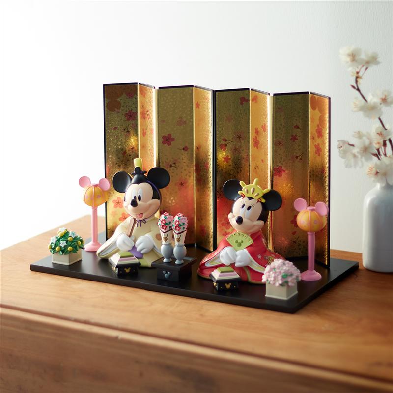 楽天市場】【Disney】 ディズニー 親王飾り 「 ミッキーマウス ミニー