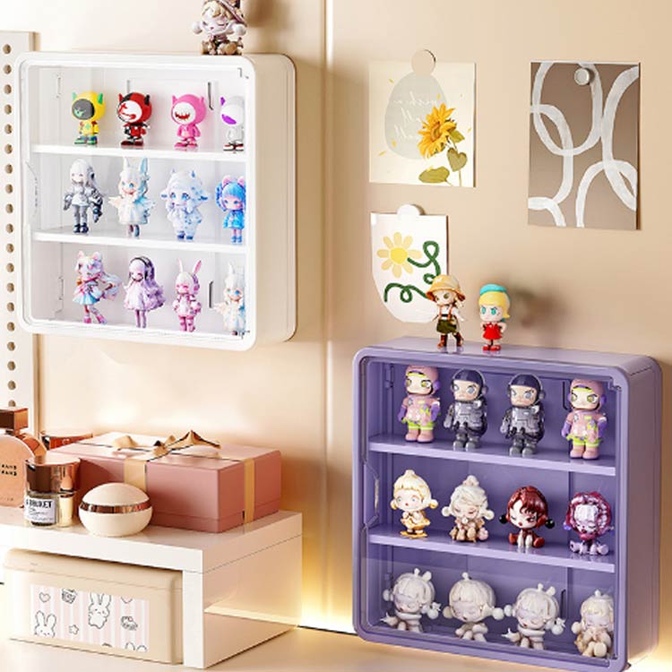 楽天市場】壁掛け ミニカー 4段 コレクションケース フィギュア棚 3段