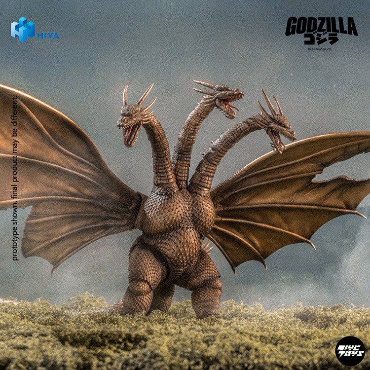 楽天市場】HIYA TOYS ゴジラシリーズ キングギドラ1991 戦損版2.0 可動