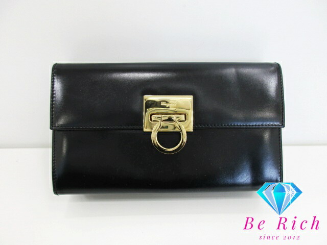 楽天市場】サルヴァトーレ フェラガモ ガンチーニ クラッチバッグ