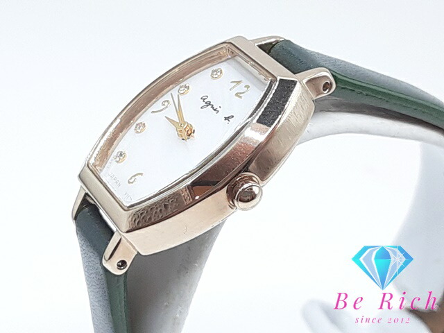 楽天市場】美品 アニエスベー agnes b. ソーラー レディース 腕時計