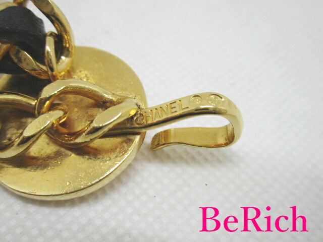 楽天市場】シャネル CHANEL 3連 チェーン ベルト ココマーク ゴールド