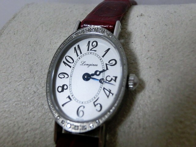 楽天市場】美品 ロンジン ラヴィソント L5.182.0 ダイヤベゼル