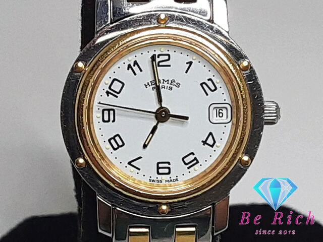 楽天市場】エルメス HERMES クリッパー レディース 腕時計 デイト CL4