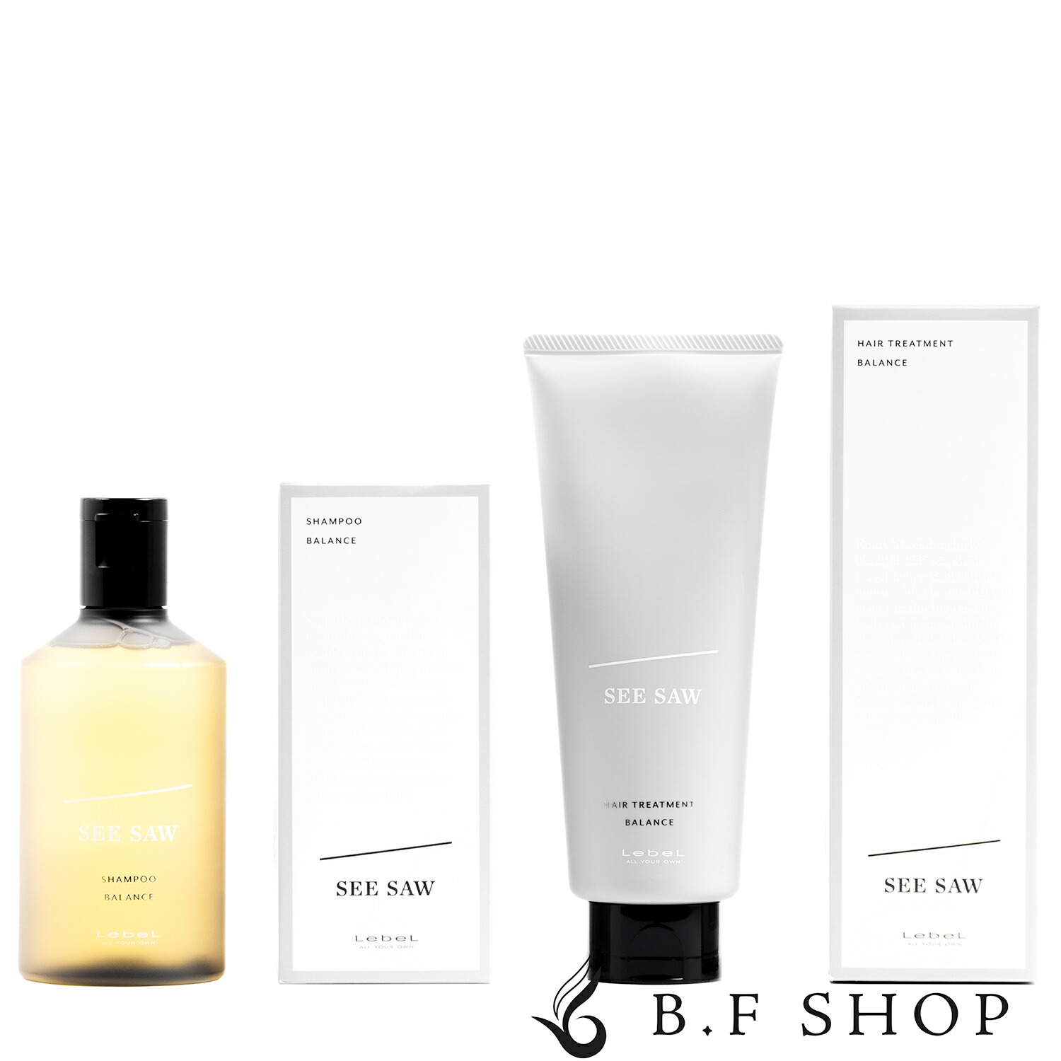 楽天市場】【セット品】ルベル シーソー シャンプー バランス 250ml