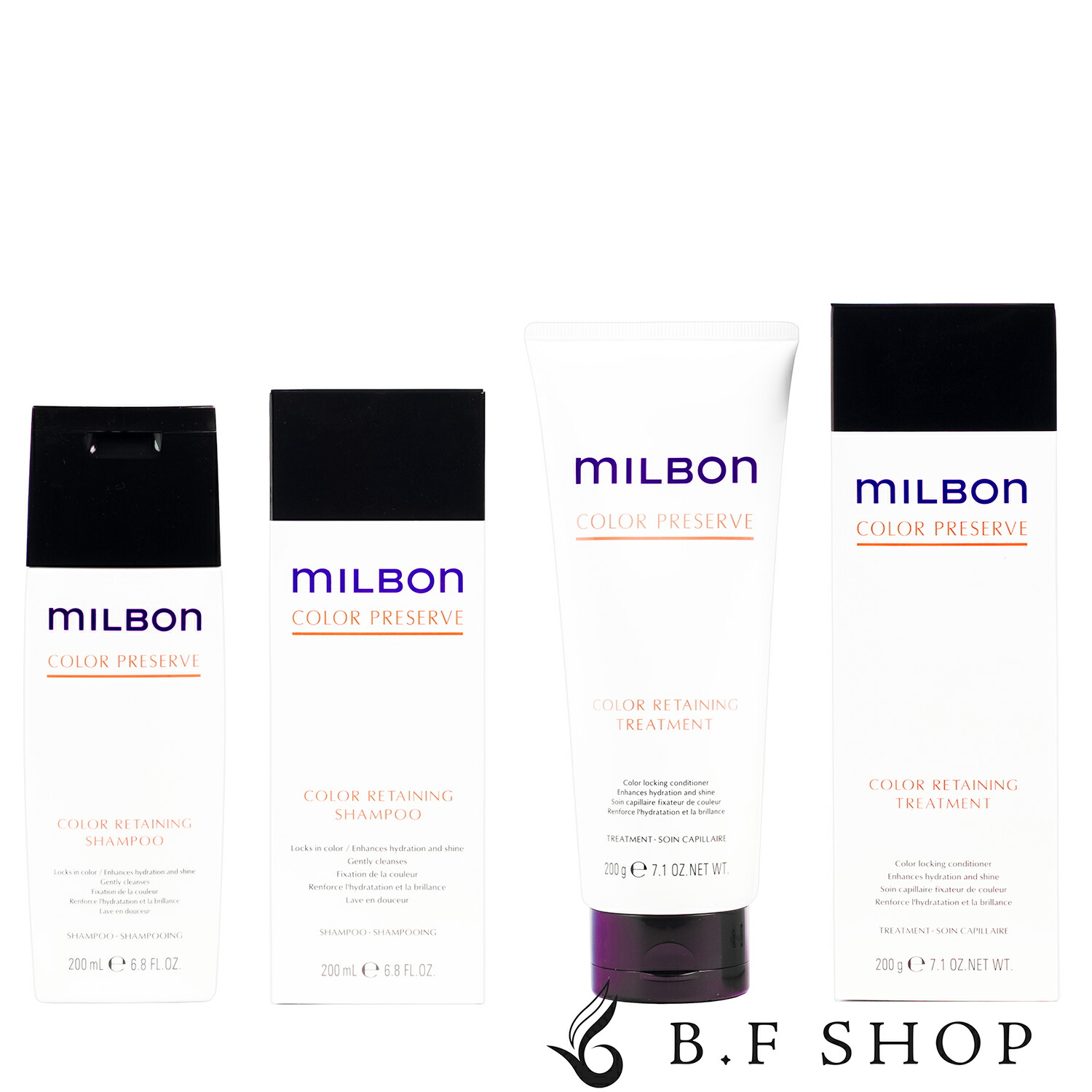 楽天市場】【セット品】ミルボン カラーリテイニング シャンプー