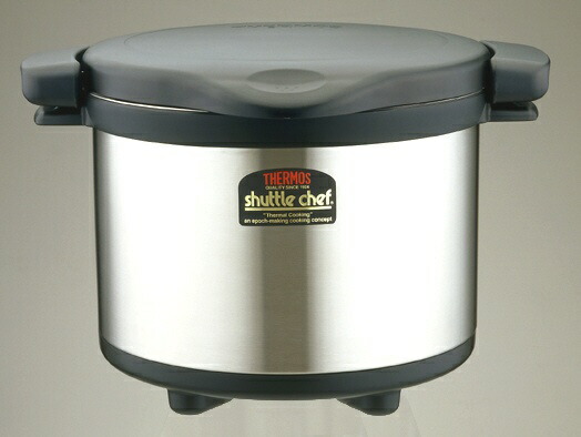サーモス 真空保温調理器 シャトルシェフ 6.0L KPS-6001 BK [ブラック