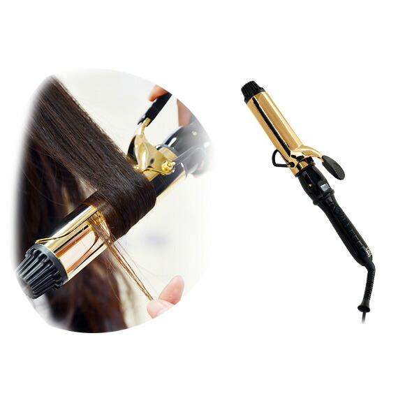 楽天市場】アイビル D2アイロン ゴールドバレル 38mm (国内正規品