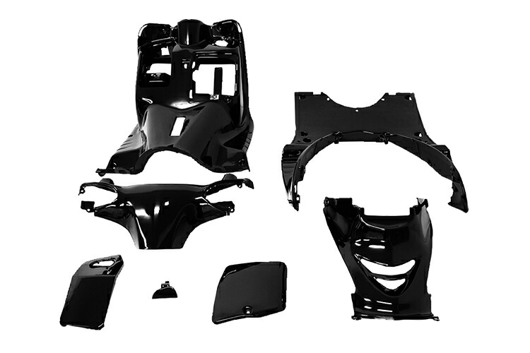 楽天市場】ヤマハ シグナスX SE12J インナーカウルセット 7点 黒 外装