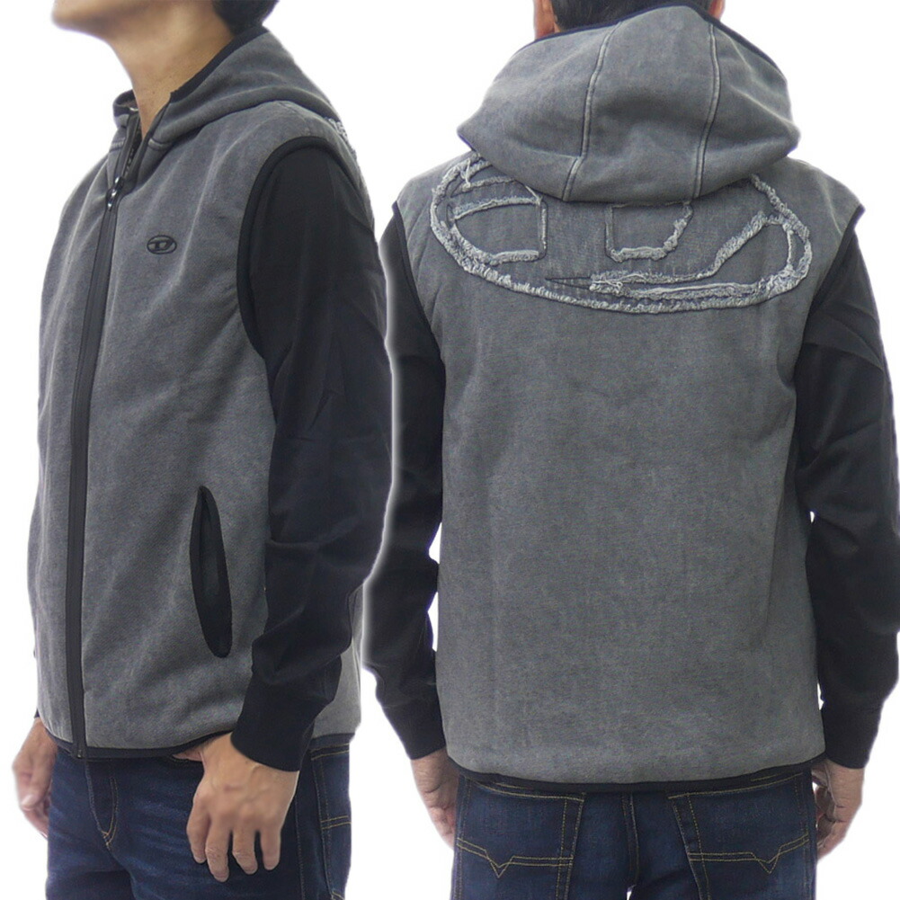 ロ*店様 DIESEL超〜イケてる‼️ダウンベスト ¥11888→現 ロ*店様