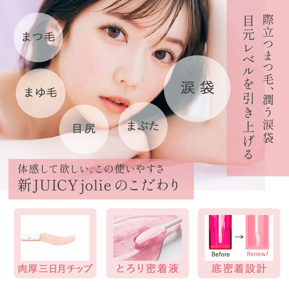 楽天市場】【ビズキ公式】ジューシージョリー [3本セット] まつ毛美容