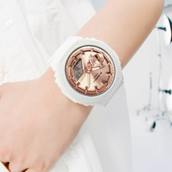 楽天市場】レディース Gショック ITZY G-SHOCK Pink-Gold Sparkle