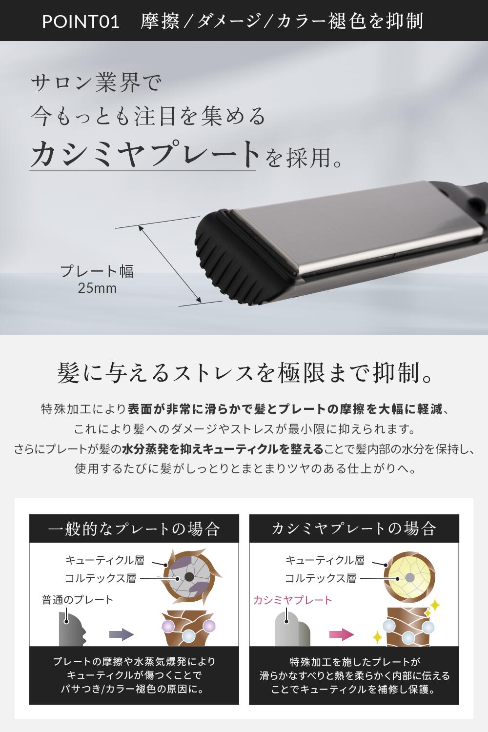 楽天市場】AURA THE ONE STRAIGHT IRON ザ・ワン ストレートヘア