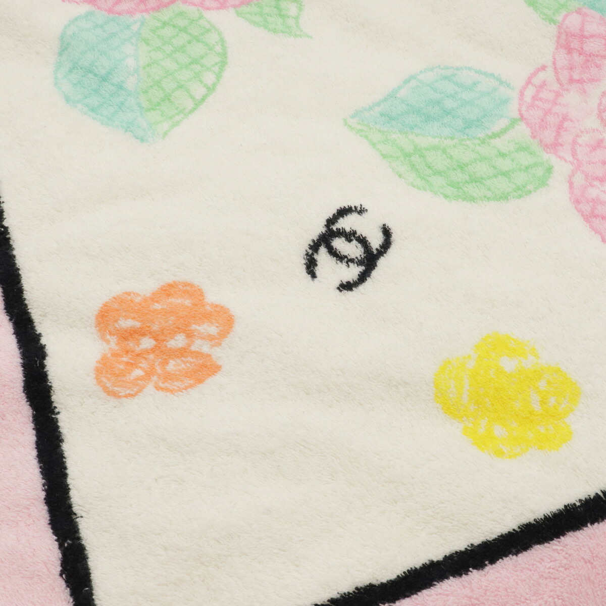 楽天市場】CHANEL シャネル カメリア ロゴ ココマーク バスタオル