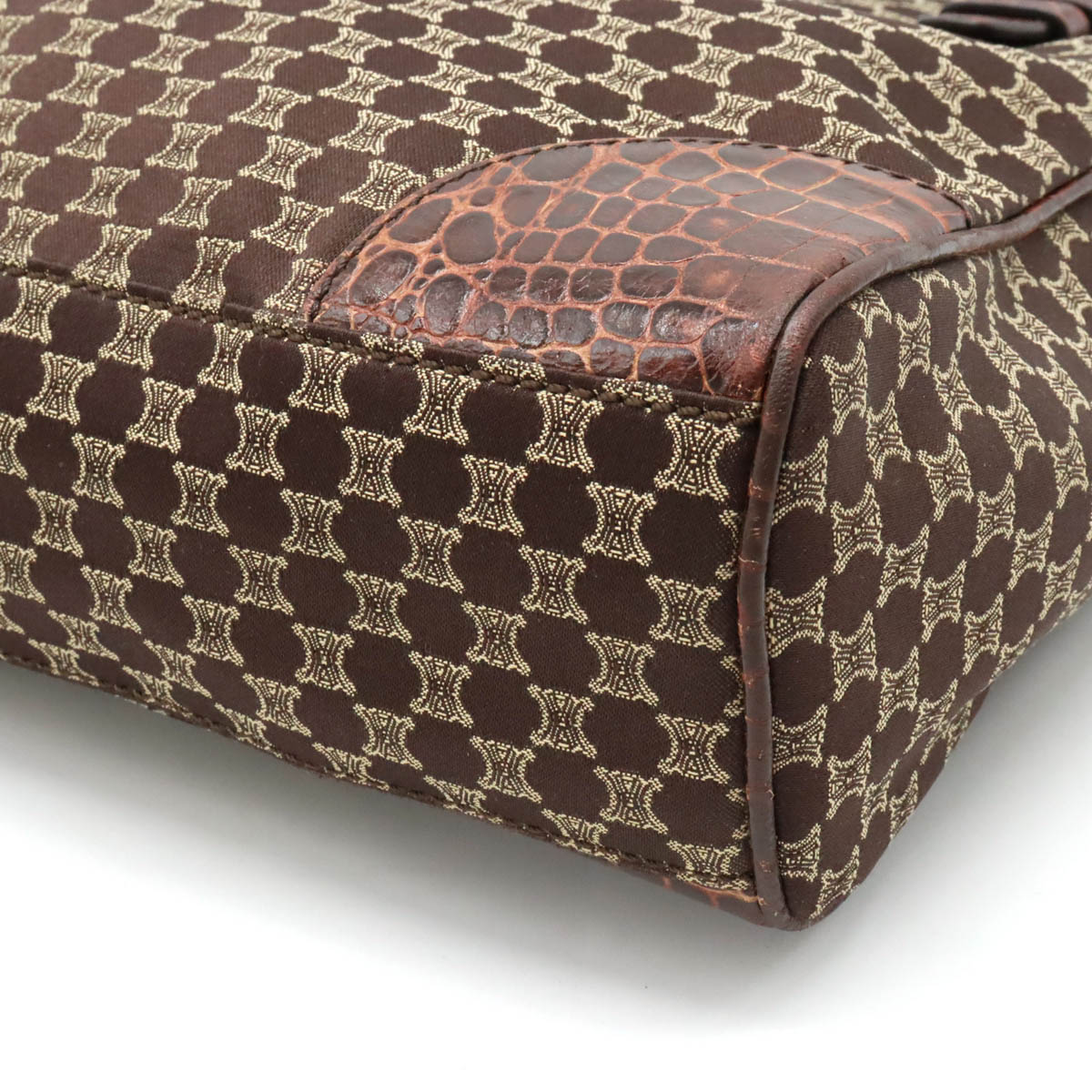 楽天市場】CELINE セリーヌ マカダム柄 トートバッグ ショルダーバッグ