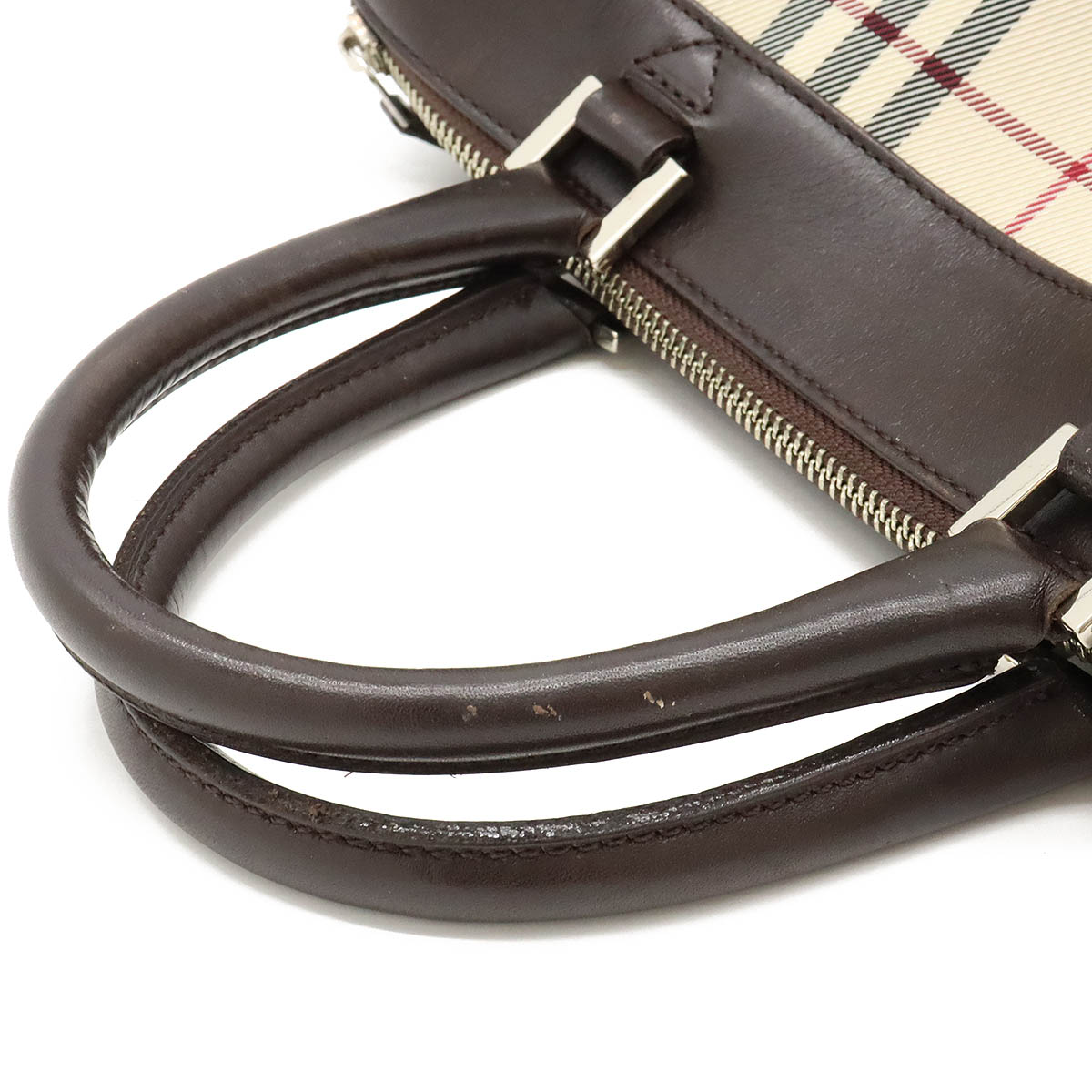 楽天市場】BURBERRY バーバリー ノバチェック チェック柄 ハンドバッグ