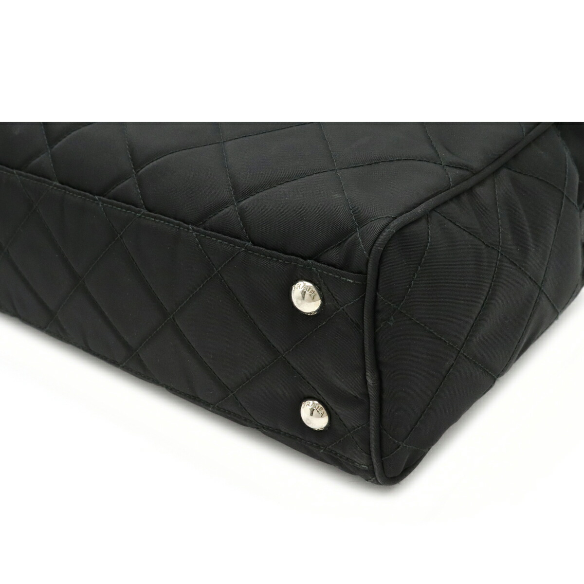 楽天市場】【バッグ】PRADA プラダ キルティング チェーントートバッグ