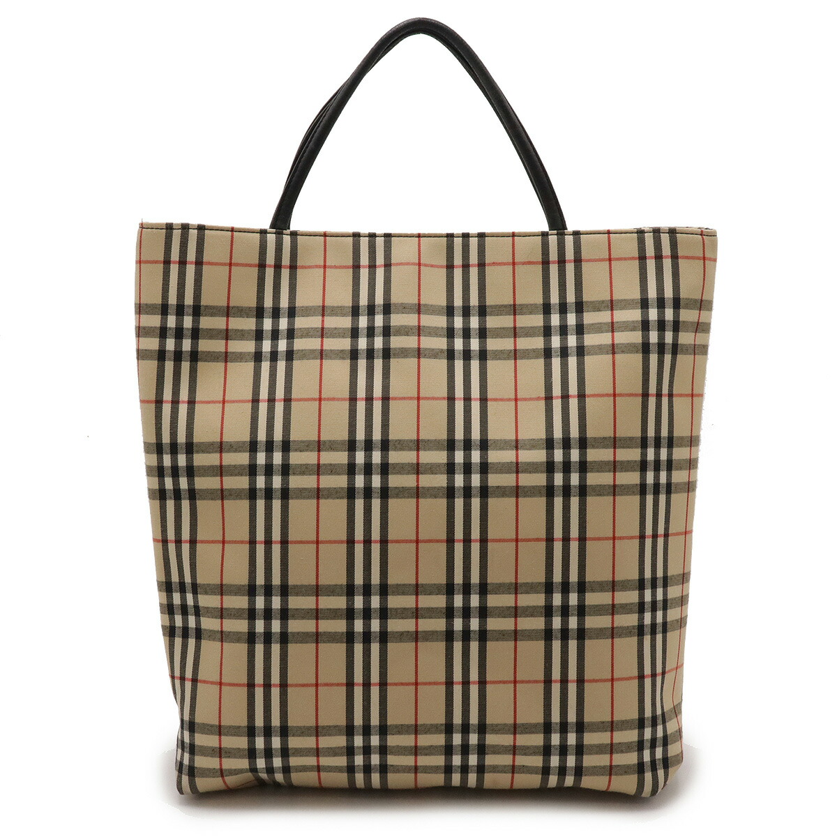楽天市場】BURBERRY バーバリー ノバチェック チェック柄 トートバッグ