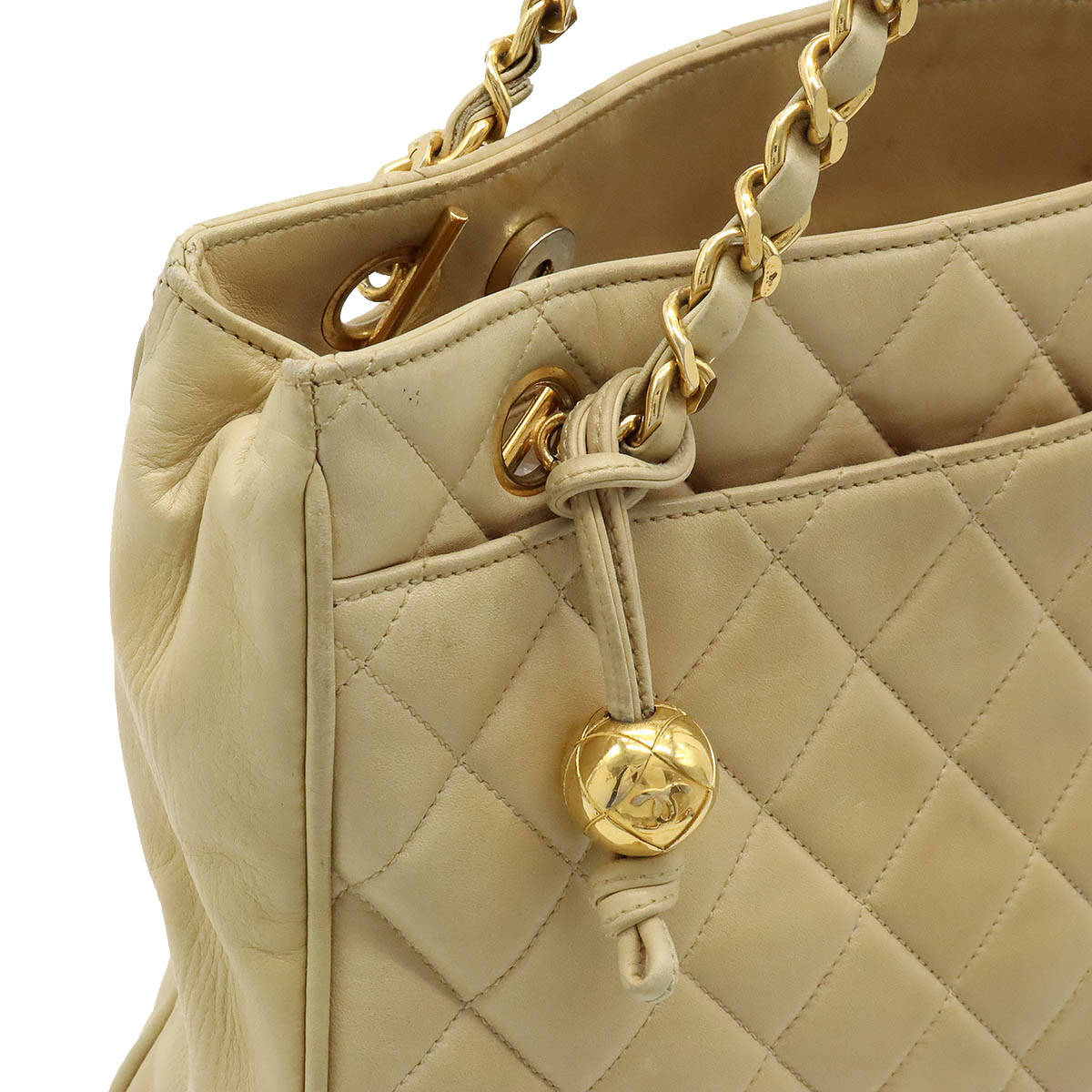 楽天市場】CHANEL シャネル マトラッセ ココボール チェーンショルダー