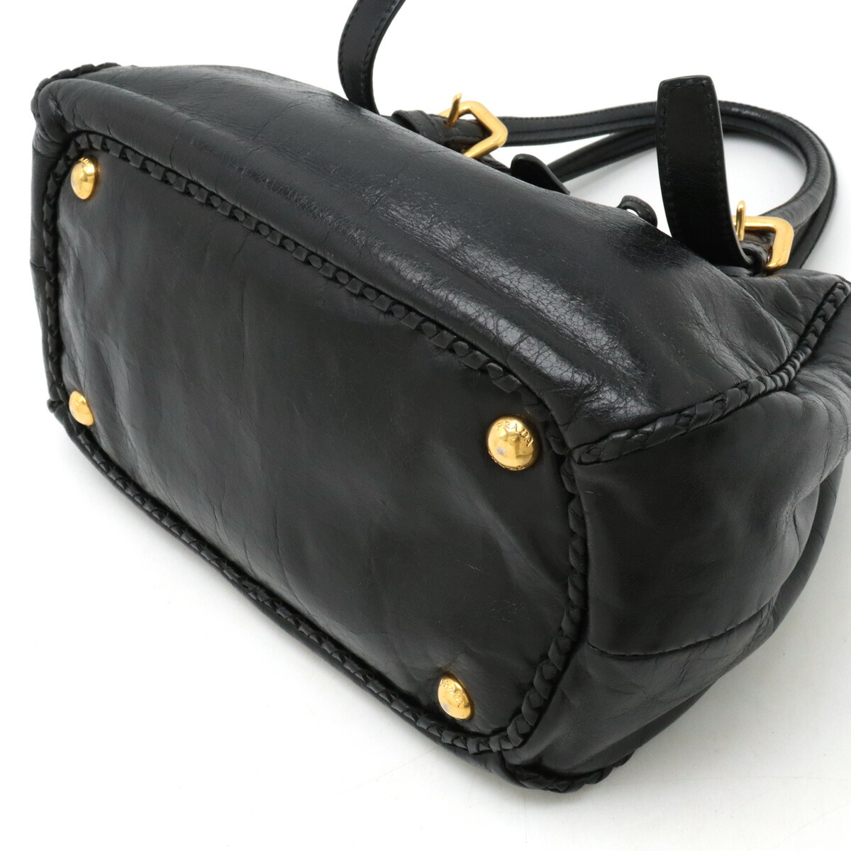 楽天市場】PRADA プラダ リボン ハンドバッグ 2WAY ショルダーバッグ