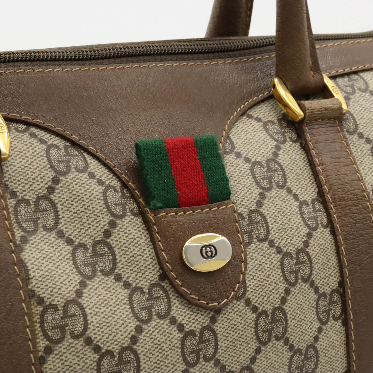 楽天市場】【バッグ】GUCCI グッチ オールドグッチ GGプラス シェリー