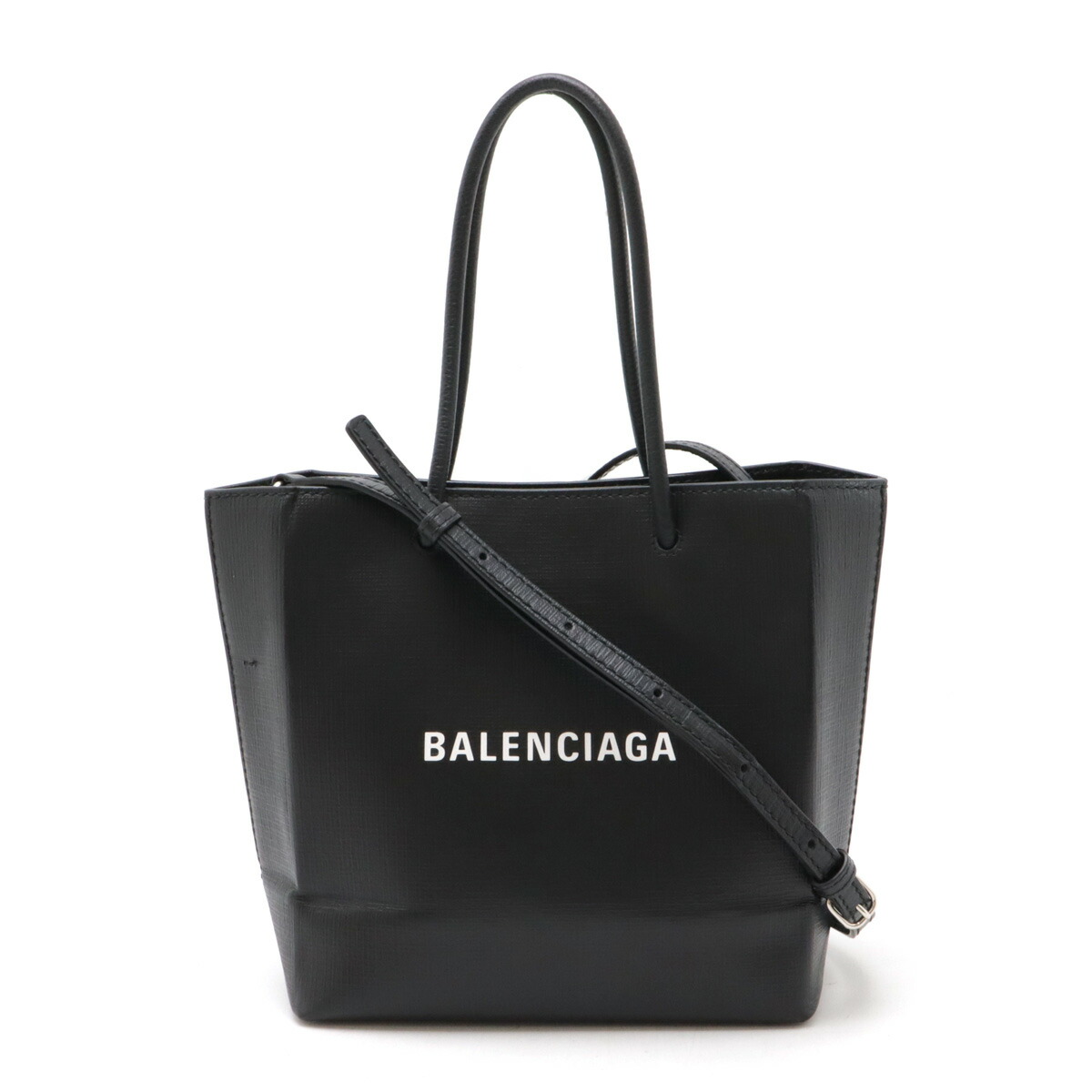 楽天市場】BALENCIAGA バレンシアガ ロゴ ショッピングトート XXS