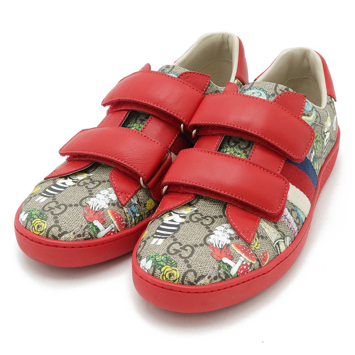 楽天市場】GUCCI グッチ GGスプリーム ヒグチユウコ ベルクロ