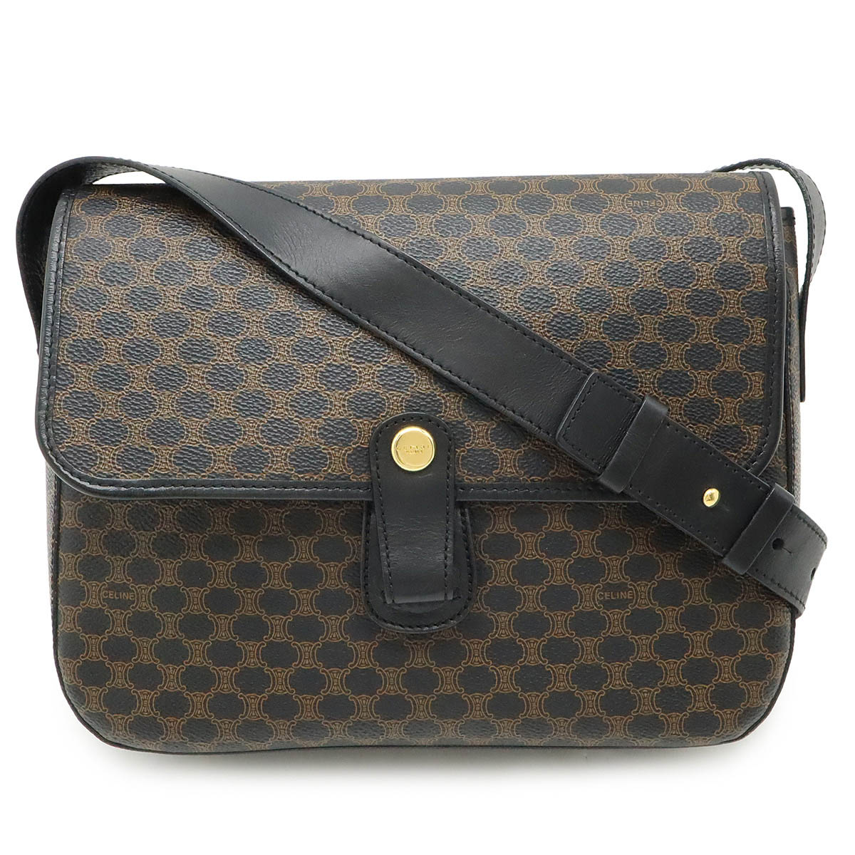 楽天市場】CELINE セリーヌ マカダム柄 ブラゾン柄 ショルダーバッグ