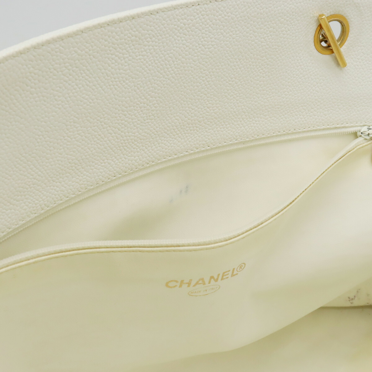 楽天市場】CHANEL シャネル キャビアスキン ココマーク チェーン