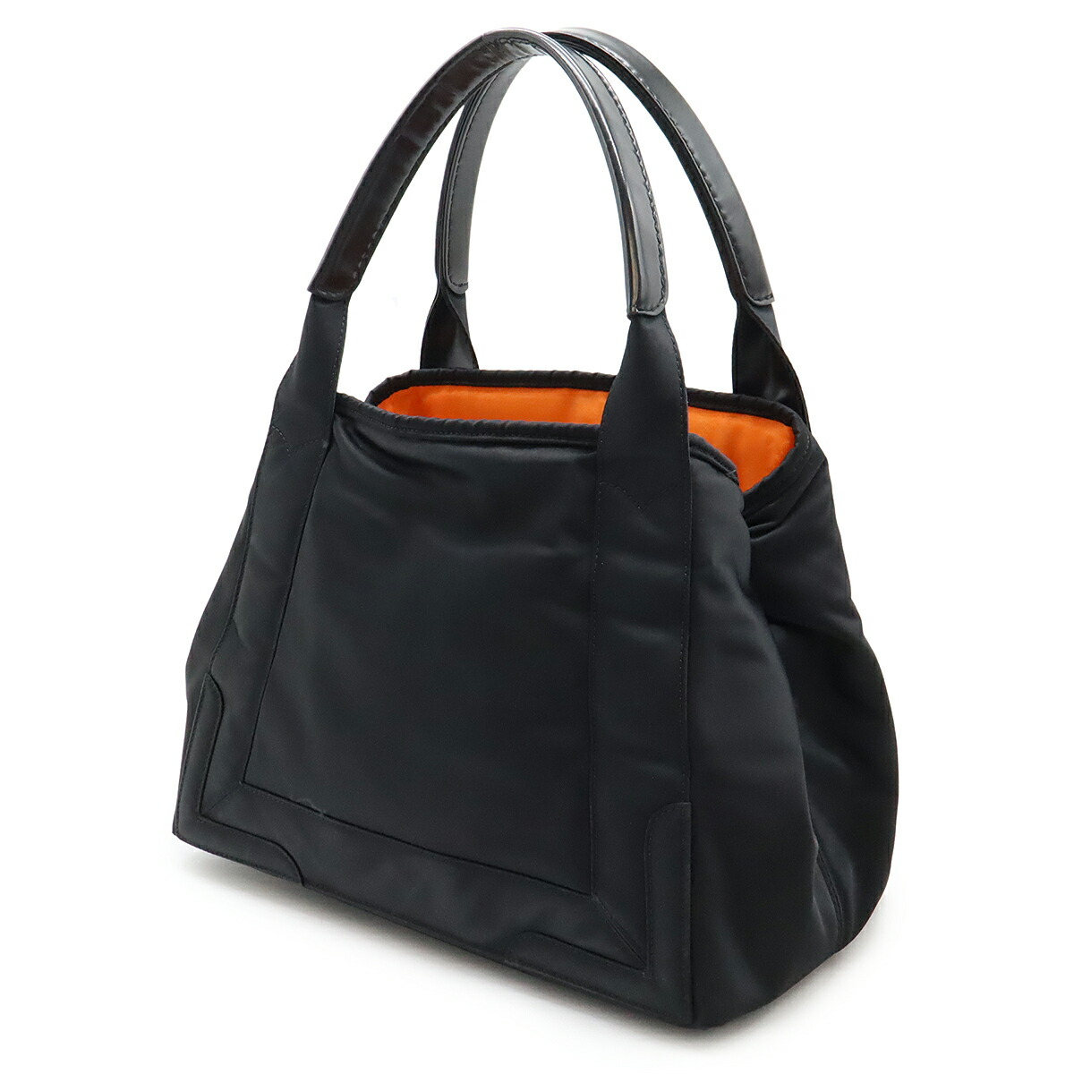 楽天市場】BALENCIAGA バレンシアガ ネイビーカバス S ロゴ トート