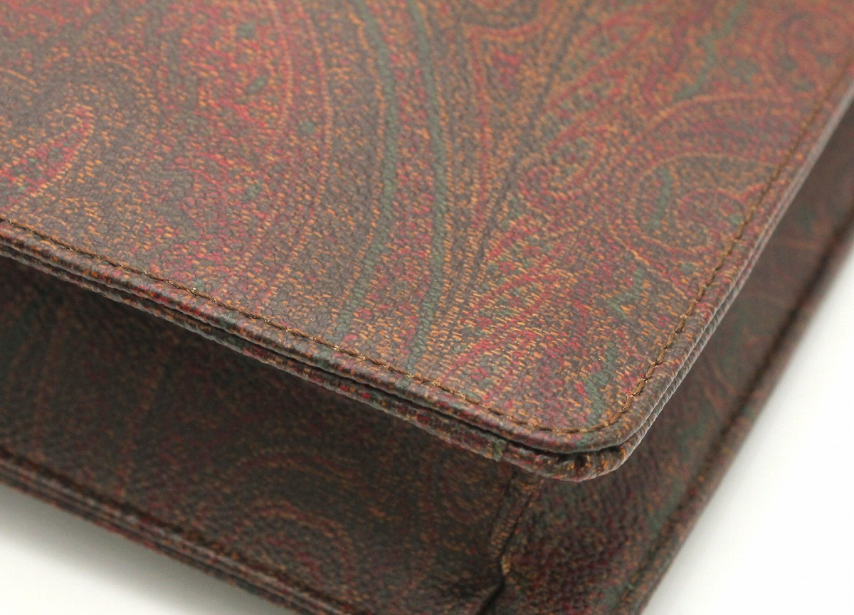 楽天市場】【バッグ】ETRO エトロ ペイズリー柄 ブリーフケース